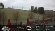 Archived webcam image showing Ruhrquelle Winterberg on 5 May 2026 at 06:53