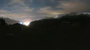 Archived webcam image showing Notre Dame de Bellecombe - Top station chairlift Ban Rouge on 17 Jun 2026 at 00:40