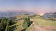 Archived webcam image showing Notre Dame de Bellecombe - Top station chairlift Ban Rouge on 31 Jul 2026 at 04:18