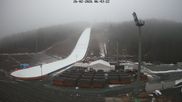 Archiviertes Webcam Bild: Klingenthal: Skisprunganlage Vogtland Arena am 26 Feb 2026 um 07:07 Uhr