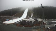 Archiviertes Webcam Bild: Klingenthal: Skisprunganlage Vogtland Arena am 26 Feb 2026 um 12:07 Uhr