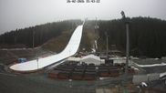 Archiviertes Webcam Bild: Klingenthal: Skisprunganlage Vogtland Arena am 26 Feb 2026 um 16:07 Uhr