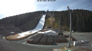 Archived webcam image showing Ski Jumping Venue at Vogtland Arena on 28 Mar 2026 at 10:06