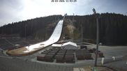 Archived webcam image showing Ski Jumping Venue at Vogtland Arena on 28 Mar 2026 at 12:06
