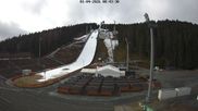 Archived webcam image showing Ski Jumping Venue at Vogtland Arena on 1 Apr 2026 at 10:43