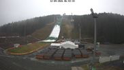 Archiviertes Webcam Bild: Klingenthal: Skisprunganlage Vogtland Arena am 12.04.2026 um 08:58 Uhr