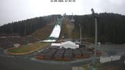 Archiviertes Webcam Bild: Klingenthal: Skisprunganlage Vogtland Arena am 12.04.2026 um 14:58 Uhr