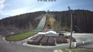 Archiviertes Webcam Bild: Klingenthal: Skisprunganlage Vogtland Arena am 27.04.2026 um 12:08 Uhr