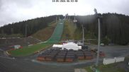 Archived webcam image showing Ski Jumping Venue at Vogtland Arena on 14 May 2026 at 08:24