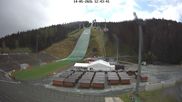 Archived webcam image showing Ski Jumping Venue at Vogtland Arena on 14 May 2026 at 14:24