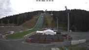 Archived webcam image showing Ski Jumping Venue at Vogtland Arena on 14 May 2026 at 16:24