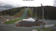 Archived webcam image showing Ski Jumping Venue at Vogtland Arena on 14 May 2026 at 18:24