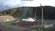 Archived webcam image showing Ski Jumping Venue at Vogtland Arena on 14 May 2026 at 20:24