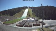 Archiviertes Webcam Bild: Klingenthal: Skisprunganlage Vogtland Arena am 28.05.2026 um 14:24 Uhr