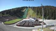 Archiviertes Webcam Bild: Klingenthal: Skisprunganlage Vogtland Arena am 29.05.2026 um 10:17 Uhr