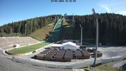 Archiviertes Webcam Bild: Klingenthal: Skisprunganlage Vogtland Arena am 29.05.2026 um 18:17 Uhr