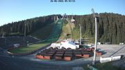 Archived webcam image showing Ski Jumping Venue at Vogtland Arena on 26 Jun 2026 at 07:28