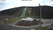 Archived webcam image showing Ski Jumping Venue at Vogtland Arena on 26 Jun 2026 at 14:28