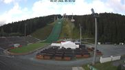 Archived webcam image showing Ski Jumping Venue at Vogtland Arena on 3 Jul 2026 at 07:10