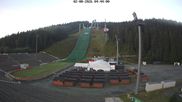 Archived webcam image showing Ski Jumping Venue at Vogtland Arena on 2 Aug 2026 at 06:38