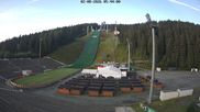 Archived webcam image showing Ski Jumping Venue at Vogtland Arena on 2 Aug 2026 at 07:38