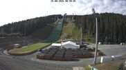 Archived webcam image showing Ski Jumping Venue at Vogtland Arena on 25 Aug 2026 at 10:14
