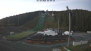 Archived webcam image showing Ski Jumping Venue at Vogtland Arena on 1 Oct 2026 at 07:40