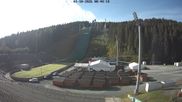 Archived webcam image showing Ski Jumping Venue at Vogtland Arena on 1 Oct 2026 at 10:40