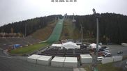 Archiviertes Webcam Bild: Klingenthal: Skisprunganlage Vogtland Arena am 20.10.2026 um 18:01 Uhr