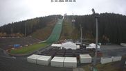 Archived webcam image showing Ski Jumping Venue at Vogtland Arena on 31 Oct 2026 at 10:02