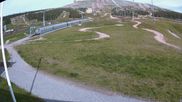 Archived webcam image showing Slope Cam Rinne at Ylläs Ski Resort on 28 Jun 2026 at 08:27