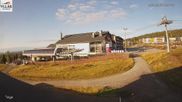 Archived webcam image showing Ylläs Ski Resort, Lapland on 28 Aug 2026 at 07:30