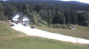Archived webcam image showing Ski lift and slope at "Bleaml Alm" on 18 Jun 2026 at 10:16