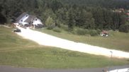 Archived webcam image showing Ski lift and slope at "Bleaml Alm" on 18 Jun 2026 at 14:16