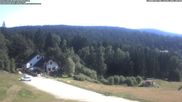 Archived webcam image showing Ski lift and slope at "Bleaml Alm" on 2 Jul 2026 at 08:34