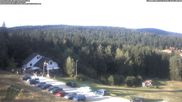 Archived webcam image showing Ski lift and slope at "Bleaml Alm" on 26 Aug 2026 at 18:44