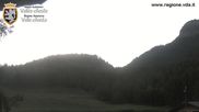 Archived webcam image showing Colle di Joux ski run on 20 Jun 2026 at 07:01