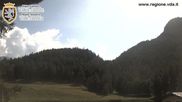 Archived webcam image showing Colle di Joux ski run on 20 Jun 2026 at 10:01