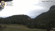 Archived webcam image showing Colle di Joux ski run on 20 Jun 2026 at 16:01