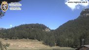 Archived webcam image showing Colle di Joux ski run on 20 Jul 2026 at 16:13