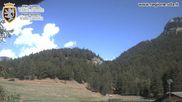 Archived webcam image showing Colle di Joux ski run on 19 Aug 2026 at 16:13