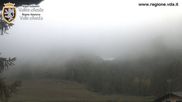 Archived webcam image showing Colle di Joux ski run on 18 Oct 2026 at 10:52