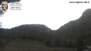 Archived webcam image showing Colle di Joux ski run on 19 Oct 2026 at 08:20