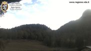 Archived webcam image showing Colle di Joux ski run on 19 Oct 2026 at 10:20