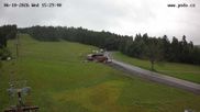 Archived webcam image showing Nové Mesto Ski Harusák on 10 Jun 2026 at 16:36