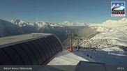 Archiviertes Webcam Bild: Aletsch Arena: Bergstation Wurzenbord am 28.03.2026 um 07:55 Uhr
