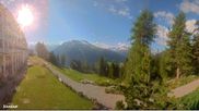 Archiviertes Webcam Bild: Davos: Hotel Schatzalp am 28.05.2026 um 08:34 Uhr