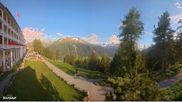 Archiviertes Webcam Bild: Davos: Hotel Schatzalp am 28.05.2026 um 18:15 Uhr
