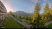 Archived webcam image showing Schatzalp Hotel on 16 Jun 2026 at 07:17