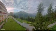 Archived webcam image showing Schatzalp Hotel on 16 Jun 2026 at 08:17